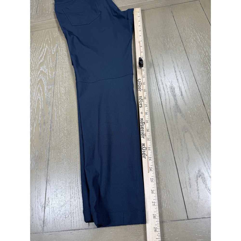 Lululemon Pants Mens 28 Navy ABC Slim Warpstream Stretch Travel Casual - Picture 2 of 16
